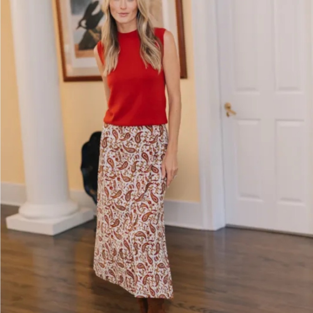 Park Avenue Skirt - Turkish Paisley (S)